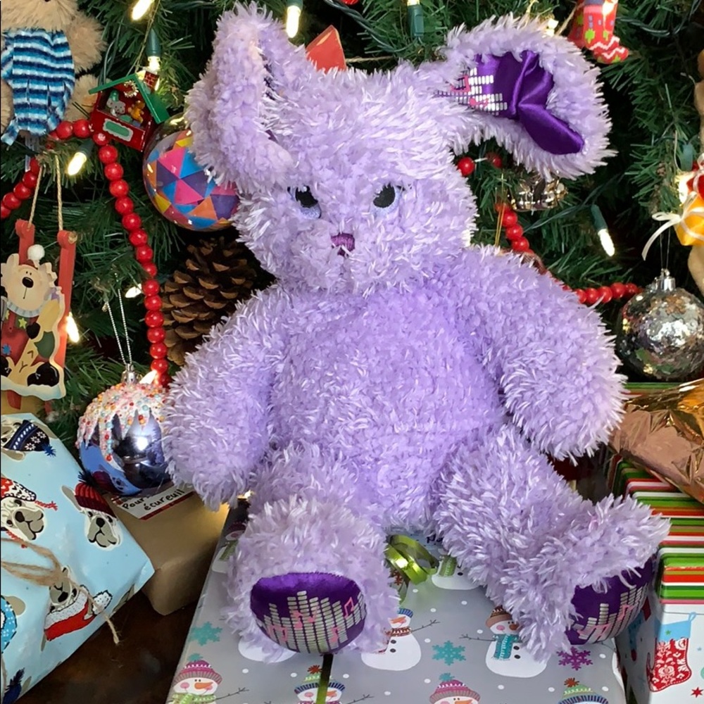 Build-a-bear purple bunny
